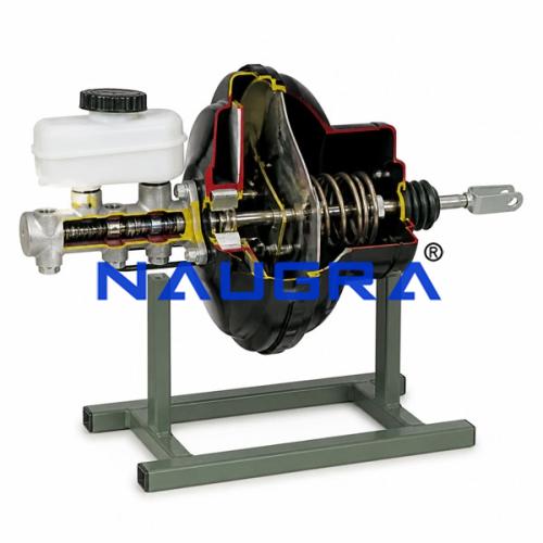 Power Brake Actual Working Engineering Training Model for engineering schools