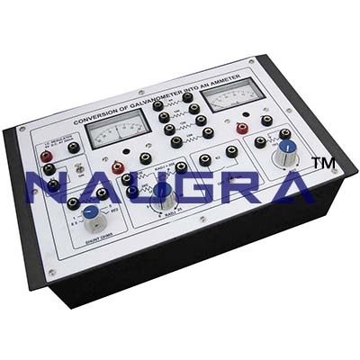 Calibration of a Ammeter using Potentiometer Trainer for Vocational Training and Didactic Labs