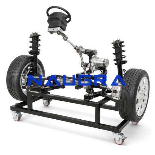 Electric Power Assisted Steering with Suspension