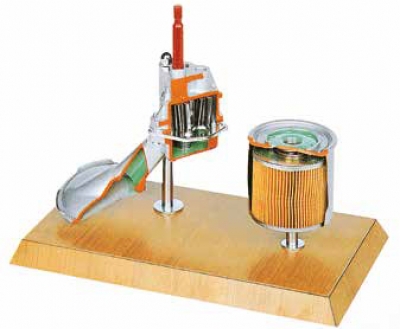 Sectioned Oil Pump Trainer Modelfor engineering schools