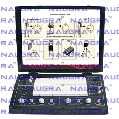 Analog Circuits Development Platform Trainer for Electronics Teaching Labs