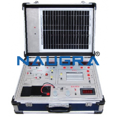 Photovoltaic Solar Energy Unit Trainer for engineering schools