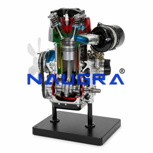 Gas Engine Model, 4-Stroke