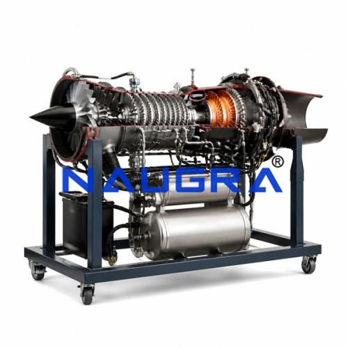 Gas Turbines or Turbojet Engine - Heat Transfer Training Systems and Heat Lab Engine Trainers for engineering schools