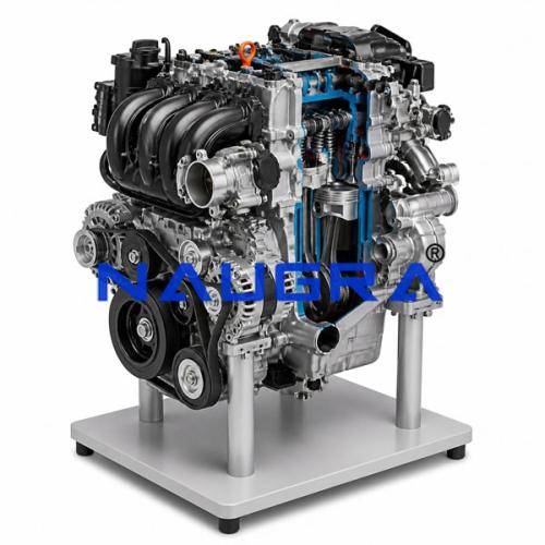 Gas Engine Model, 4-Stroke, Electronic Fuel Injection