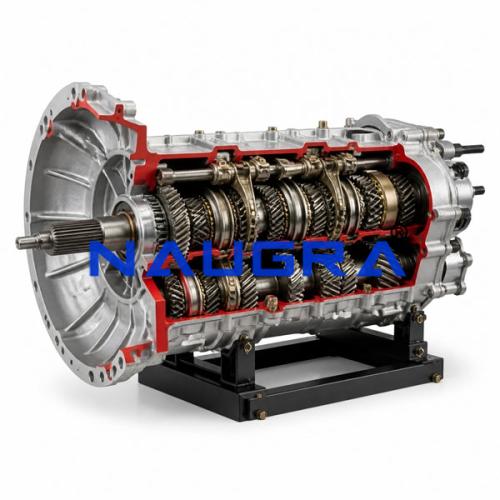 Heavy-duty Transaxle Cut-away, Ecosplit 16 Speed + 2 Reverse