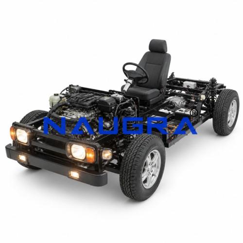 Gas Engine Chassis 4 Wheel Drive with Mono-Jetronic E.I. and Working Light System - Electrical