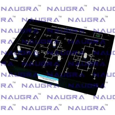 Power and Differential Amplifier Trainer for Electronics Teaching Labs