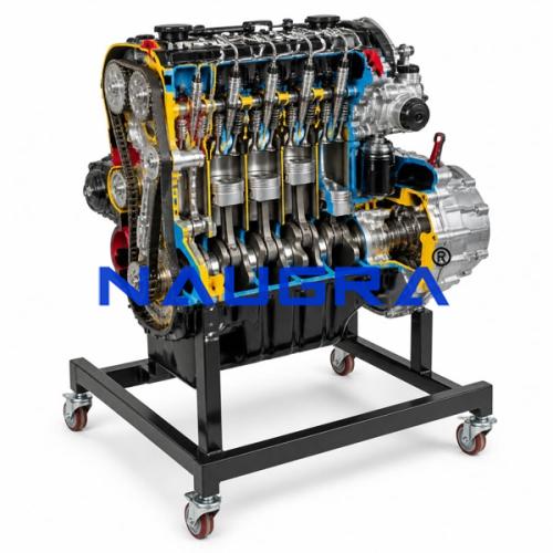 4WD Diesel Engine Cutaway Trainer 16-Valve Common Rail