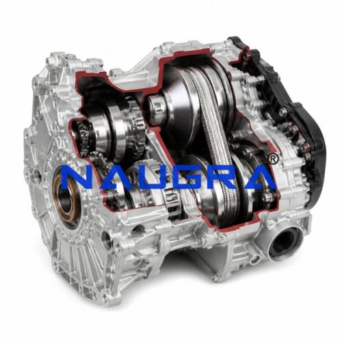 Continuously Variable Transmission (CVT) Gearbox Cut-Away