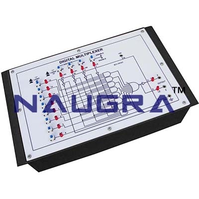 Digital Multiplexer 8 Bit Trainer for Vocational Training and Didactic Labs