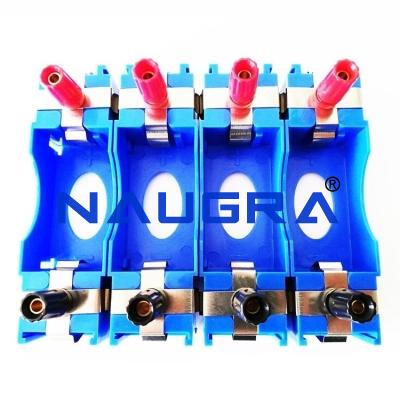 School Science Lab D type Battery Holder