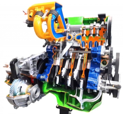 Fiat Gas Engine With Multi-point Electronic Injection + Gearbox - Electrical