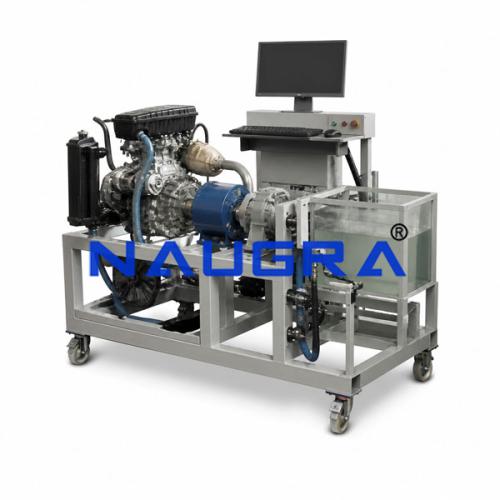 HC SINGLE CYLINDER ENGINE TEST BED, Water Absorber, Computer Control