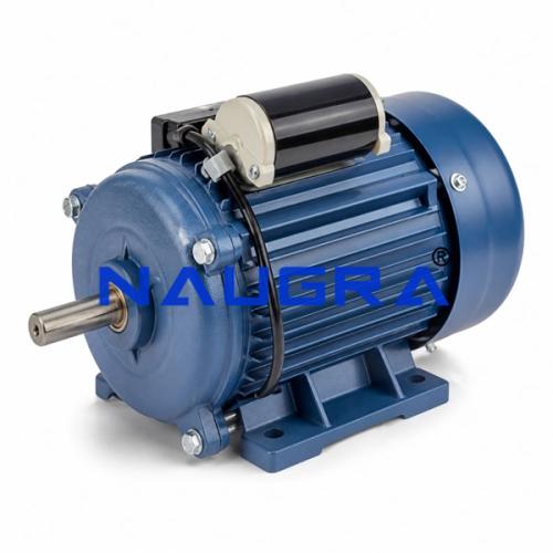 Single Phase AC Squirrel Cage Induction Motor (Capacitor Run) for Electrical Lab