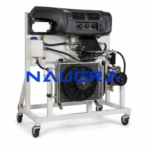 Automotive Air Conditioning System (on stand with wheels)