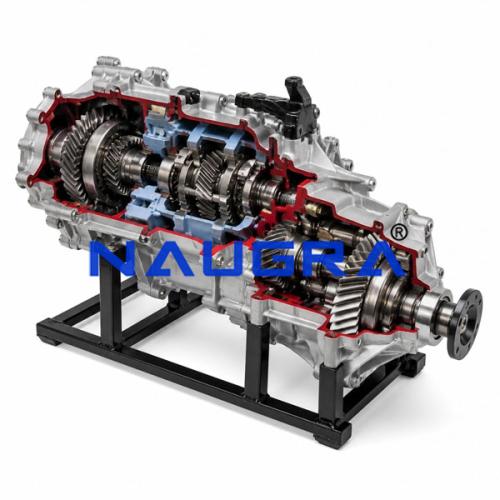 Transmission Assembly 4x4 Cross-Country Cut-Away with Gearbox
