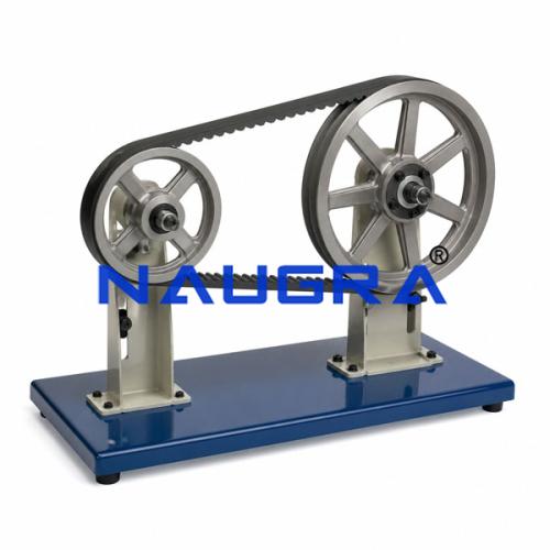 Model of Belt Pulleys Engineering Training Model for engineering schools