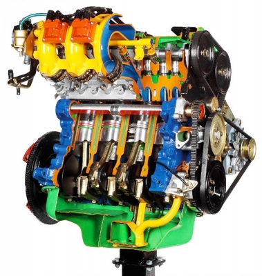Gas Engine, 4 Cylinder, VW, Multi-point Electronic Injection