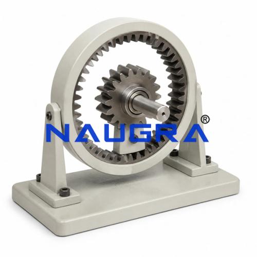 Internal Gear Pinion Drive Engineering Training Model for engineering schools