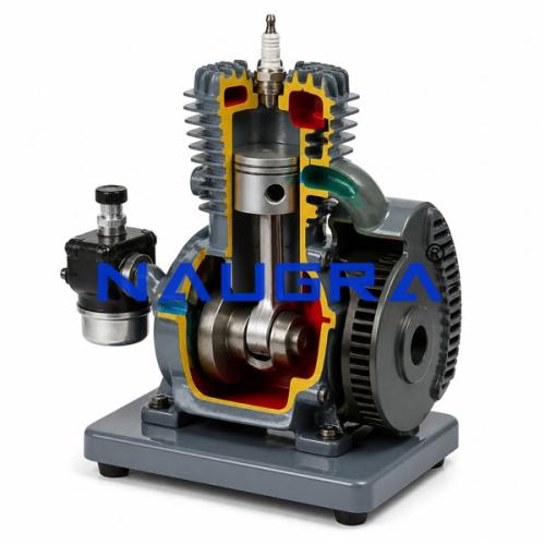 Gas Engine Model, 2-Stroke