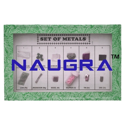 SET OF METAL SET OF 12 for Earth Science Lab