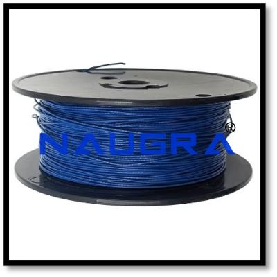 22 AWG Light Blue Solid Tinned-Copper Hook-Up Wire