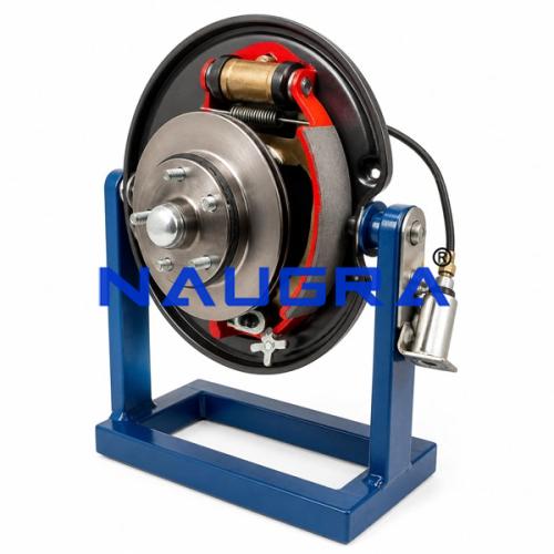 Single Shoe Brake Automobile Engineering Model and Training System for engineering schools