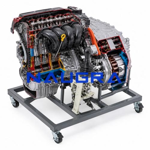 Hybrid Cut-Away Engine, Prius, Electrical Operation