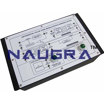 Differential Pulse Code Modulation Trainer for Vocational Training and Didactic Labs