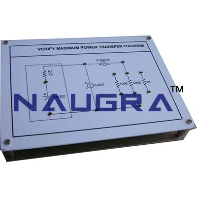 Frequency of Energy Transfer Trainer for Vocational Training and Didactic Labs