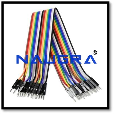 Jumper Wires with Male Pins