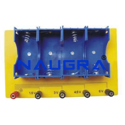 School Science Lab 4 D Cell Battery Holder