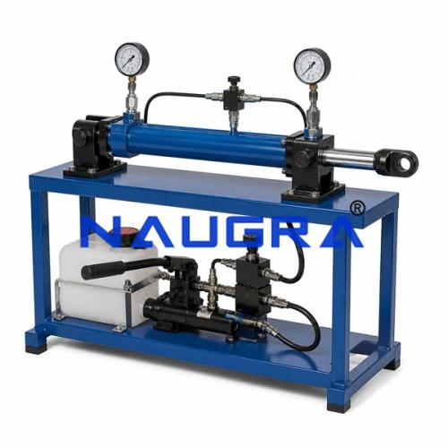 Hydraulic Ram Test Rig for engineering schools