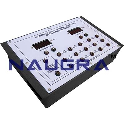 Determination of capacitance using Coulombmeter Trainer for Vocational Training and Didactic Labs