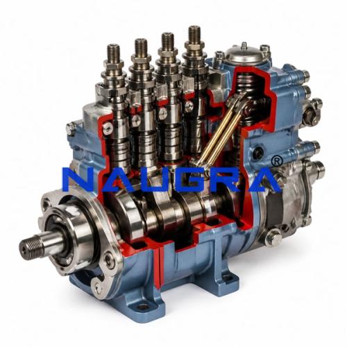 Diesel Rotary Injection Pump Cut-Away, CAV DPA-DPS