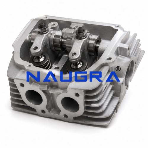 2 Valve Desmo SOHC Engine Head - Static
